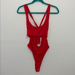 Red Bodysuit